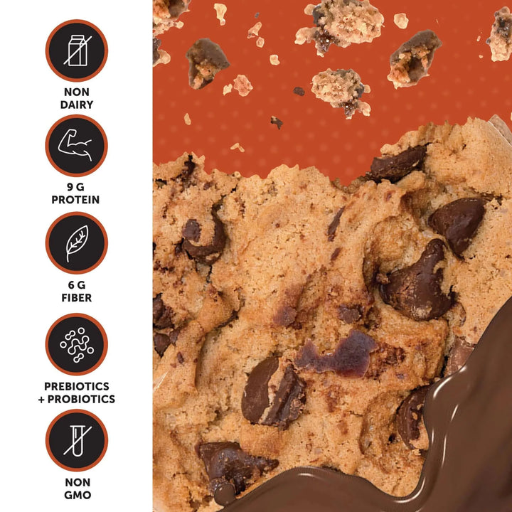 F3 Protein Cookie Chocolate Chip | 6 Pack - Gifts for guy friends made simple. Find unique gift Ideas for guys friends. Gifts for guys in their 20s.