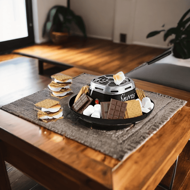 Indoor Electric S'mores Maker - Gifts for guy friends made simple. Find unique gift Ideas for guys friends. Gifts for guys in their 20s.
