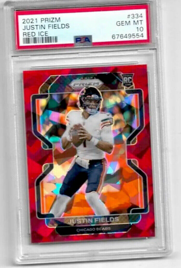 Justin Fields Rookie Card - Gifts for guy friends made simple. Find unique gift Ideas for guys friends. Gifts for guys in their 20s.