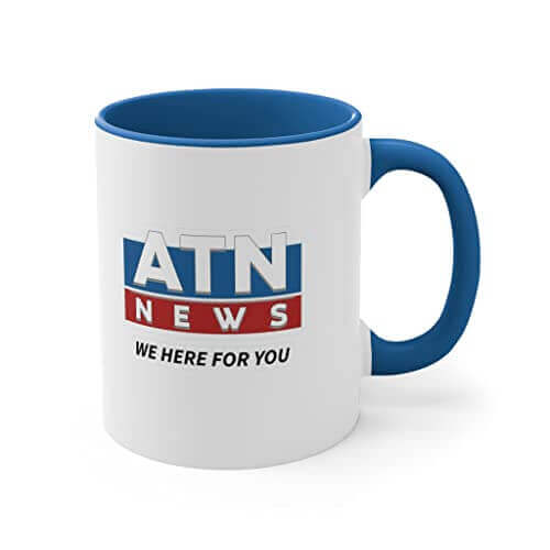 ATN News Coffee Mug - Gifts for guy friends made simple. Find unique gift Ideas for guys friends. Gifts for guys in their 20s.