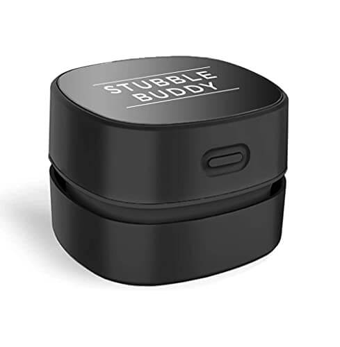 Pete & Pedro The Stubble Buddy - Portable Beard & Facial Hair Trimming & Manscaping Handheld Mini Vacuum | Cordless USB Rechargeable Hair Clippings Cleaner | As Seen on Shark Tank - Gifts for guy friends made simple. Find unique gift Ideas for guys friend