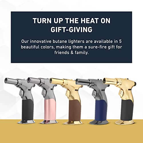 Flame Torch Gun for Cooking, Soldering, Welding - Gifts for guy friends made simple. Find unique gift Ideas for guys friends. Gifts for guys in their 20s.