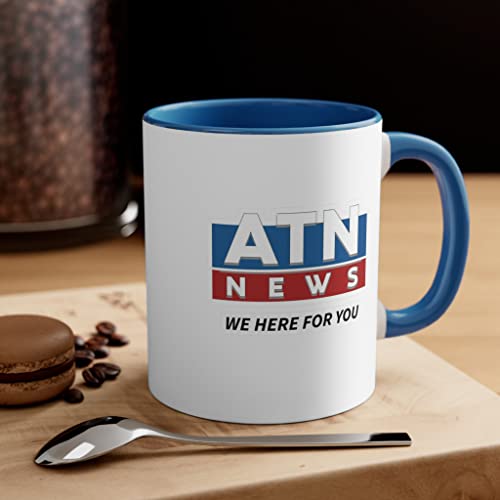 ATN News Coffee Mug - Gifts for guy friends made simple. Find unique gift Ideas for guys friends. Gifts for guys in their 20s.