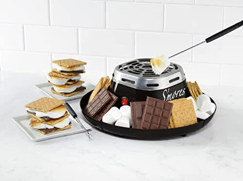 Indoor Electric S'mores Maker - Gifts for guy friends made simple. Find unique gift Ideas for guys friends. Gifts for guys in their 20s.