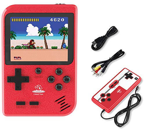 Emaas Handheld Game Console, Retro Mini Game with 400 Classic FC Games - Gifts for guy friends made simple. Find unique gift Ideas for guys friends. Gifts for guys in their 20s.