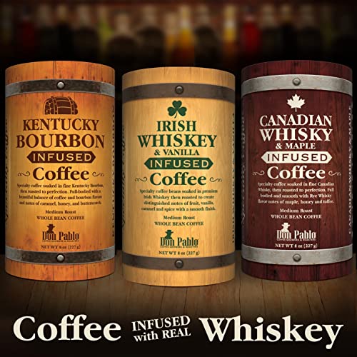 Don Pablo Whiskey Infused Coffee - Gifts for guy friends made simple. Find unique gift Ideas for guys friends. Gifts for guys in their 20s.