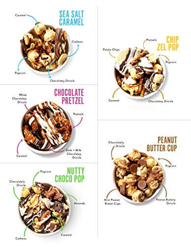 Funky Chunky Gourmet Popcorn Sampler Variety Pack - Gifts for guy friends made simple. Find unique gift Ideas for guys friends. Gifts for guys in their 20s.