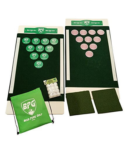 Beer Pong Golf | Portable Backyard, Tailgate, Beach Party Game Set - Gifts for guy friends made simple. Find unique gift Ideas for guys friends. Gifts for guys in their 20s.