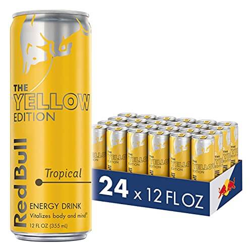 Red Bull Energy Drink | Tropical (24 Pack) - Gifts for guy friends made simple. Find unique gift Ideas for guys friends. Gifts for guys in their 20s.