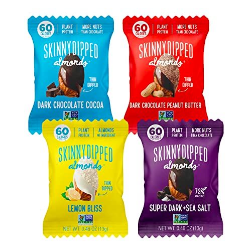 SkinnyDipped Almonds, Pack of 25 - Gifts for guy friends made simple. Find unique gift Ideas for guys friends. Gifts for guys in their 20s.