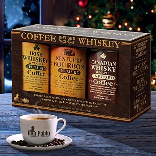 Don Pablo Whiskey Infused Coffee - Gifts for guy friends made simple. Find unique gift Ideas for guys friends. Gifts for guys in their 20s.