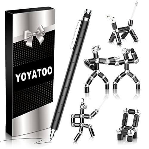 Fidget Gel Pen - Gifts for guy friends made simple. Find unique gift Ideas for guys friends. Gifts for guys in their 20s.