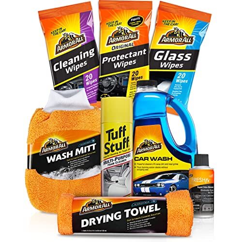 Armor All Car Wash and Cleaner Kit - Gifts for guy friends made simple. Find unique gift Ideas for guys friends. Gifts for guys in their 20s.