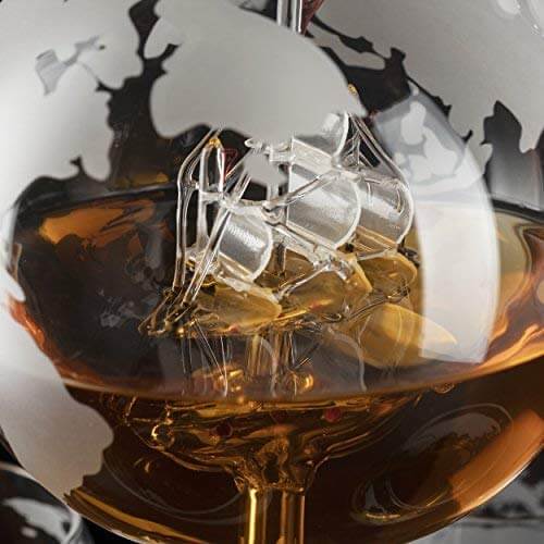 Wine Decanter Globe Set - Gifts for guy friends made simple. Find unique gift Ideas for guys friends. Gifts for guys in their 20s.