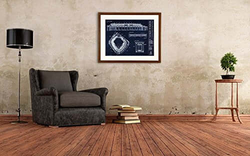 Ballpark Blueprints Yankee Stadium - Gifts for guy friends made simple. Find unique gift Ideas for guys friends. Gifts for guys in their 20s.