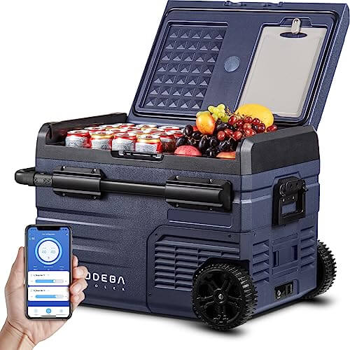 BODEGA 12 Volt Car Refrigerator for Outdoor, Camping, Travel, RV - Gifts for guy friends made simple. Find unique gift Ideas for guys friends. Gifts for guys in their 20s.