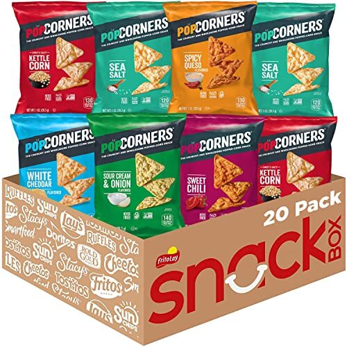 PopCorners Corn Snacks (20 Pack) - Gifts for guy friends made simple. Find unique gift Ideas for guys friends. Gifts for guys in their 20s.