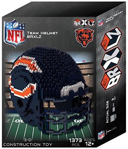 NFL 3D Construction Toy Blocks Set - Helmet, 1325 pieces - Gifts for guy friends made simple. Find unique gift Ideas for guys friends. Gifts for guys in their 20s.